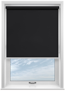 Levant (FR Blackout), Black - Twist&Fit Roller Blind